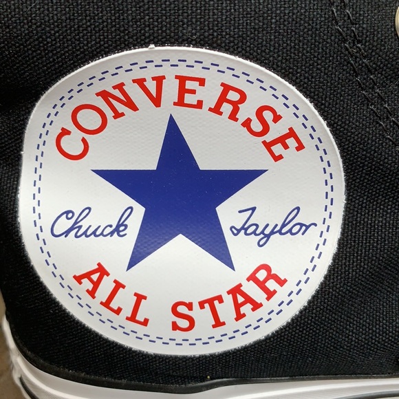 CONVERSE CTAS HI BLACK/WHITE/BLACK MENS - Picture 13 of 13